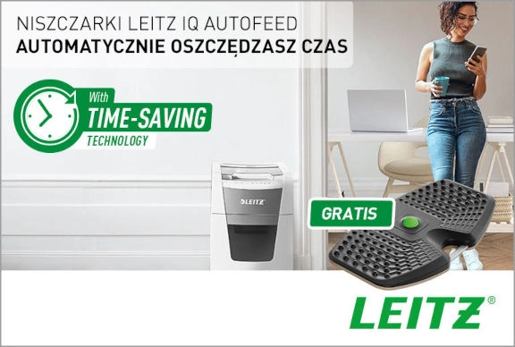 Nowe promocje niszczarek Leitz i Rexel