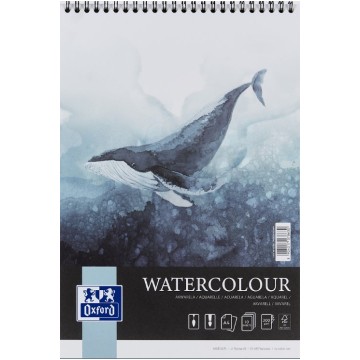 Blok akwarela OXFORD ARTISTIC A4/10 300g spirala