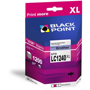 Cart. BROTHER LC 1240 magenta BLACKPOINT