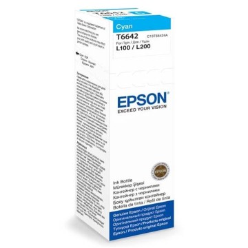 Cart. EPSON T 6642 (butelka) cyan oryg.
