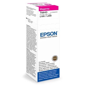 Cart. EPSON T 6643 (butelka) magenta oryg.
