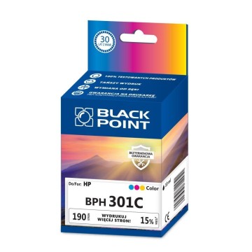 Cart. HP 301 kolor BLACKPOINT