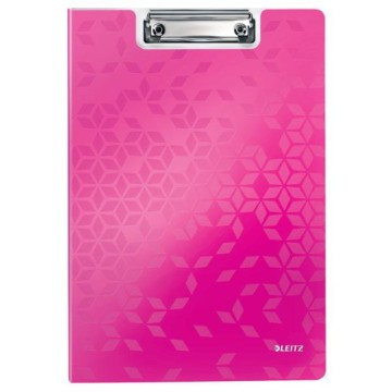 Clipboard z okładką A4 LEITZ WOW różowy