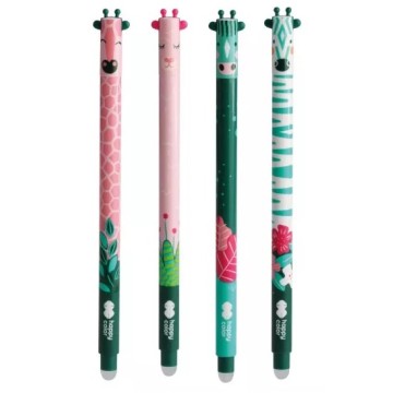 Długopis usuwalny Afrykanki, 0.5mm, niebieski, Ha