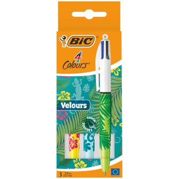 Długopisy BIC 4 COLOURS [3] Velours
