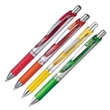 Długopisy żelowe PENTEL ENERGEL BL-77 [4] cytrus