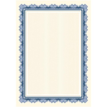 Dyplomy 170g [25] FALBALA N niebieska