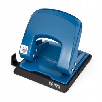 Dziurkacz CENTRA metalowy (30k) niebieski