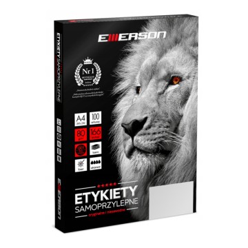 Etykiety samop. A4 EMERSON [100] 70/32