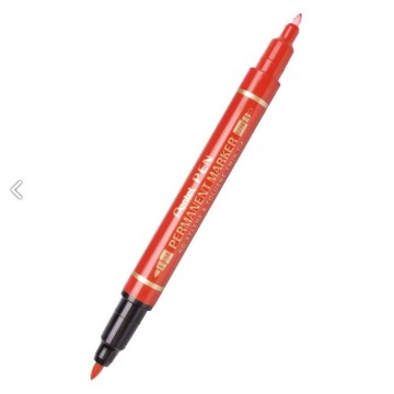 Foliopis dwustronny PENTEL czerwony