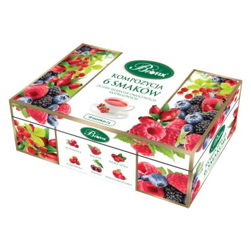 Herbata BIOFIX zestaw [6x60] kompozycja