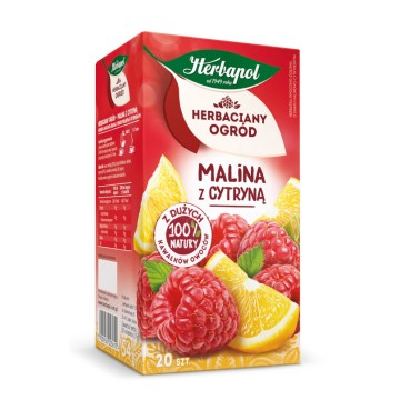 Herbata HERBAPOL [20] malina z cytryną
