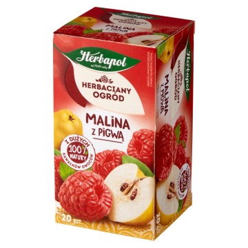 Herbata HERBAPOL [20] malina z pigwą
