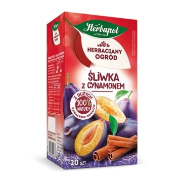 Herbata HERBAPOL [20] śliwka z cynamonem