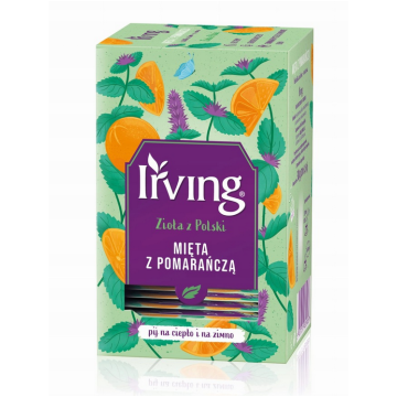 Herbata IRVING [20] mięta z pomarańczą