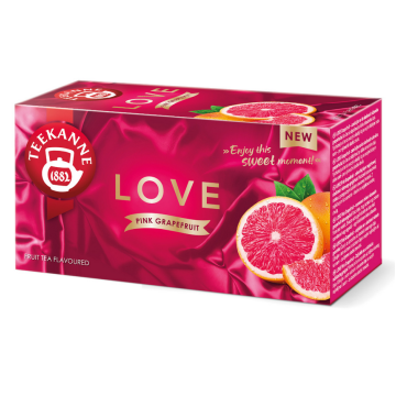 Herbata TEEKANNE [20] LOVE różowy grejpfrut