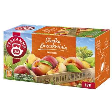 Herbata TEEKANNE [20] słodka brzoskwinia