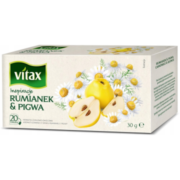 Herbata VITAX INSPIR. [20] rumianek i pigwa