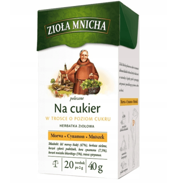Herbata ZIOŁA MNICHA [20] na cukier
