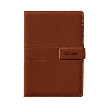 Kalendarz ks. 2026 A5 JOTAN BIZNES K (D) brązowy
