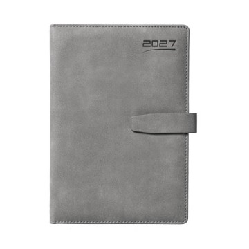 Kalendarz ks. 2027 A5 JOTAN ELEGANT K (D) szary