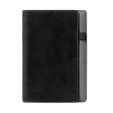 Kalendarz ks. 2027 A5 JOTAN TECHBOOK G (D) czarny