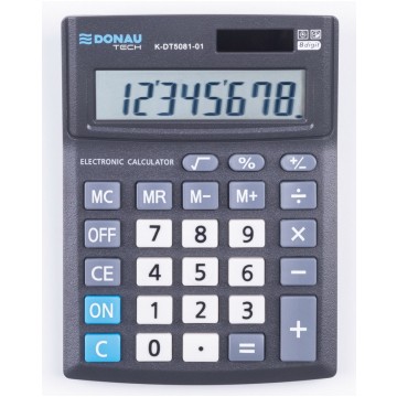 Kalkulator DONAU TECH K-DT5081 czarny
