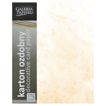 Kartony ozdobne MARMUR złote [20]