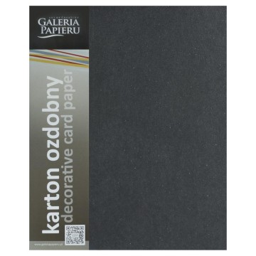Kartony ozdobne MIKA METALIK czarne [20]