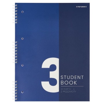 Kołozeszyt B5 100k TOP2000 STUDENTBOOK 3 reg
