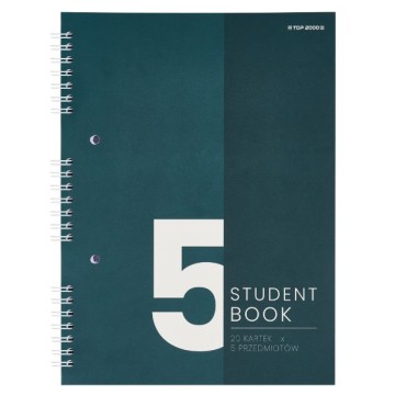Kołozeszyt B5 100k TOP2000 STUDENTBOOK 5 reg