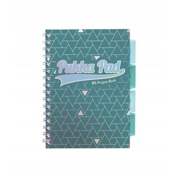 Kołozeszyt PUKKA PAD GLEE B5 zielony