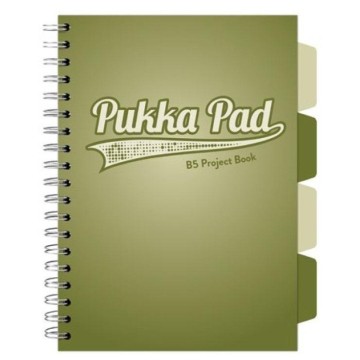 Kołozeszyt PUKKA PAD OLIVE GREEN B5 oliwkowy
