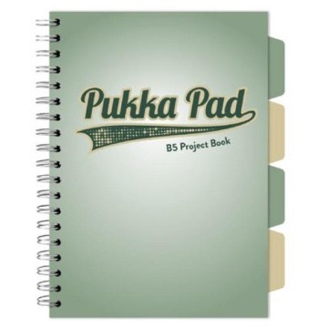 Kołozeszyt PUKKA PAD SAGE B5 zielony