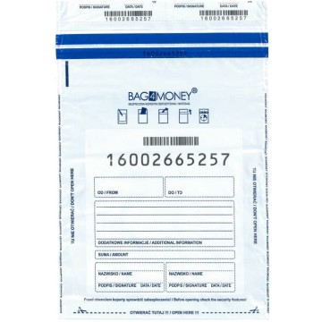 Koperty bezpieczne B4 BIAŁE [100]