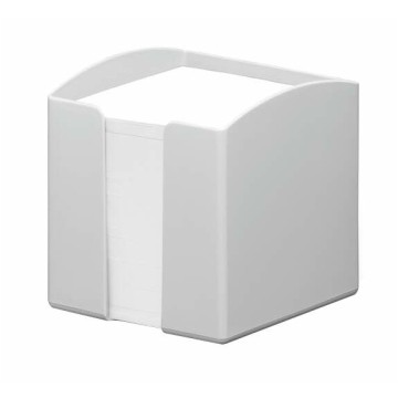 Kostka biała w pudełku plastik DURABLE ECO szara