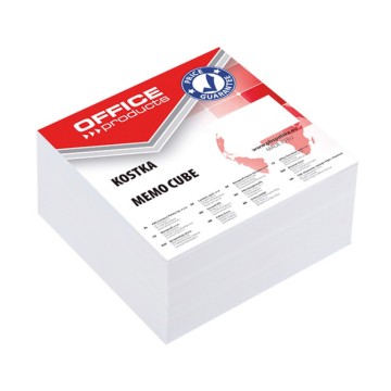 Kostka nieklejona OFFICE PRODUCTS 85/85/40mm biała