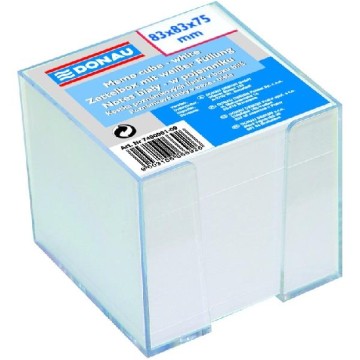 Kostka w pudełku plastik biała DONAU