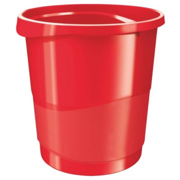 Kosz na śmieci ESSELTE EUROPOST VIVIDA 14L czerwon