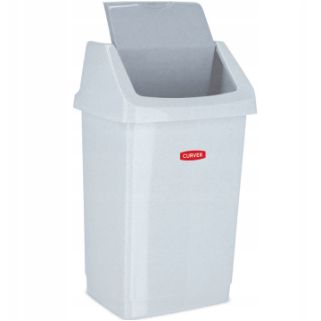 Kosz na śmieci uchylny CURVER CLICK-IT 50L szary