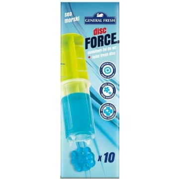 Krążki żelowe do WC GENERAL FRESH 60ml morski