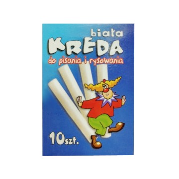 Kreda biała MARBOR okrągła [10]