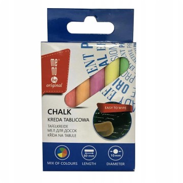 Kreda kolorowa MEMOBE okrągła [12]