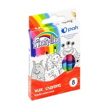 Kredki świecowe FIORELLO [8]