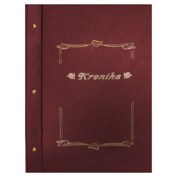 Kronika A4 NITY PION bordowa