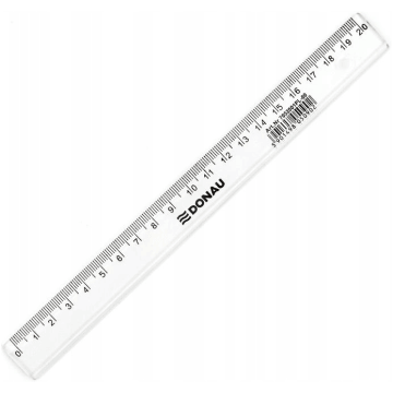 Linijka plastikowa DONAU 20cm