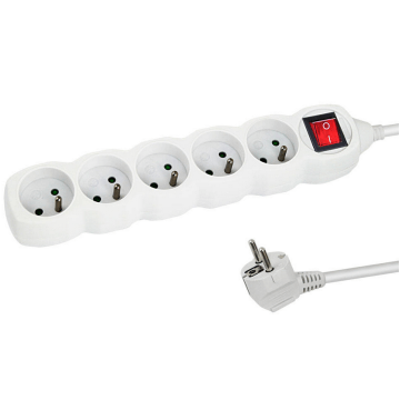 Listwa zasilająca ESPERANZA 5 gniazd 3m WŁ biała