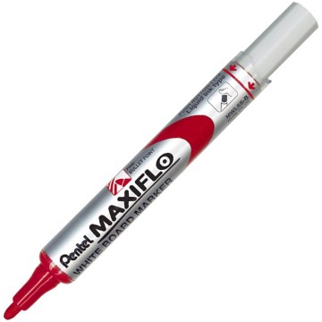 Marker do tablic PENTEL MAXIFLO S 4,0 czerwony