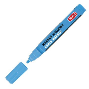 Marker kredowy TOMA 4,5mm niebieski