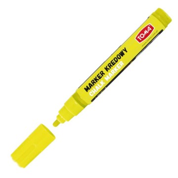 Marker kredowy TOMA 4,5mm żółty